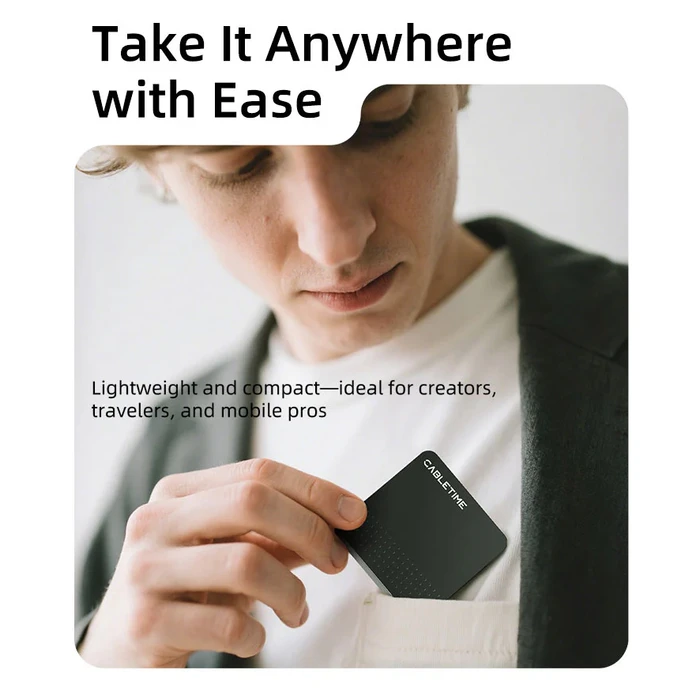 Θήκη για M.2 Cabletime Nvme Ssd CT-Ssd04-Ag, Μαγνητική, 10Gbps, Γκρι