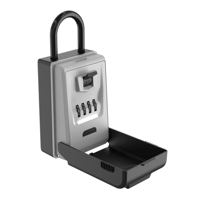 ΚλειδοΘήκη C-Tech συνδυασμού CTL-0024, 4 ψηφίων, με LED, 7x8x13cm, 755gr