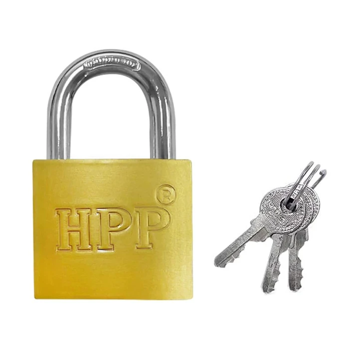 Λουκέτο HPP Πέταλο με Κλειδί Ctl-0041, 38Mm, Μεταλλικό