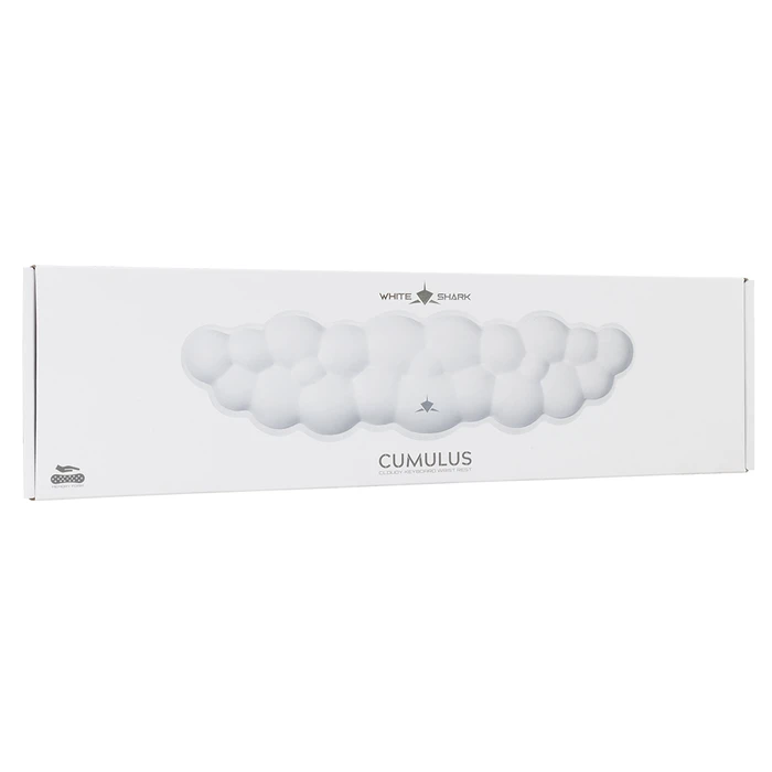 Στήριγμα Καρπού White Shark Wrist Rest Kp-012 Cumulus White