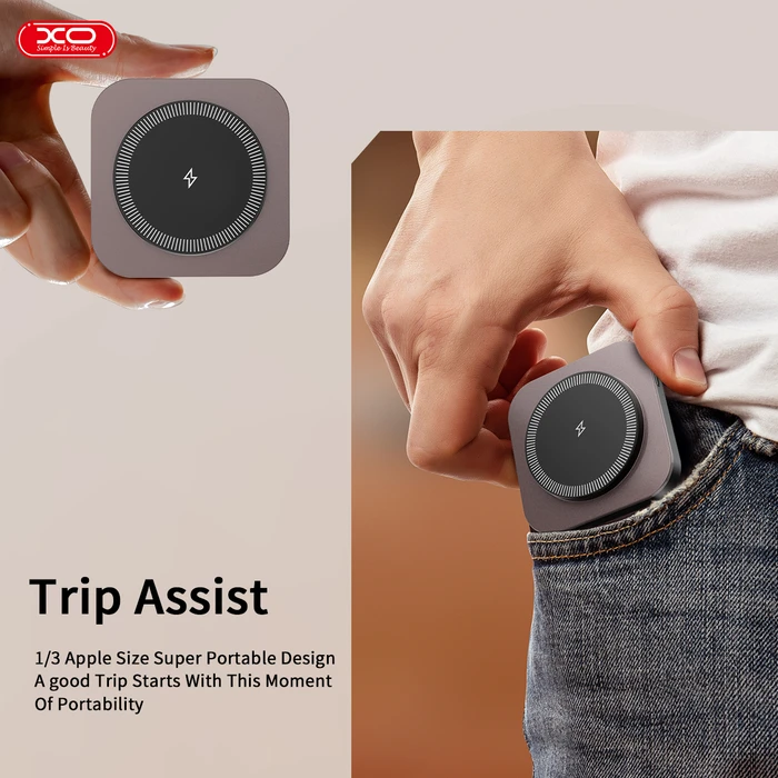 XO Ασύρματος Φορτιστής Πτυσσόμενος 3 σε 1 Μαγνητικός CX035