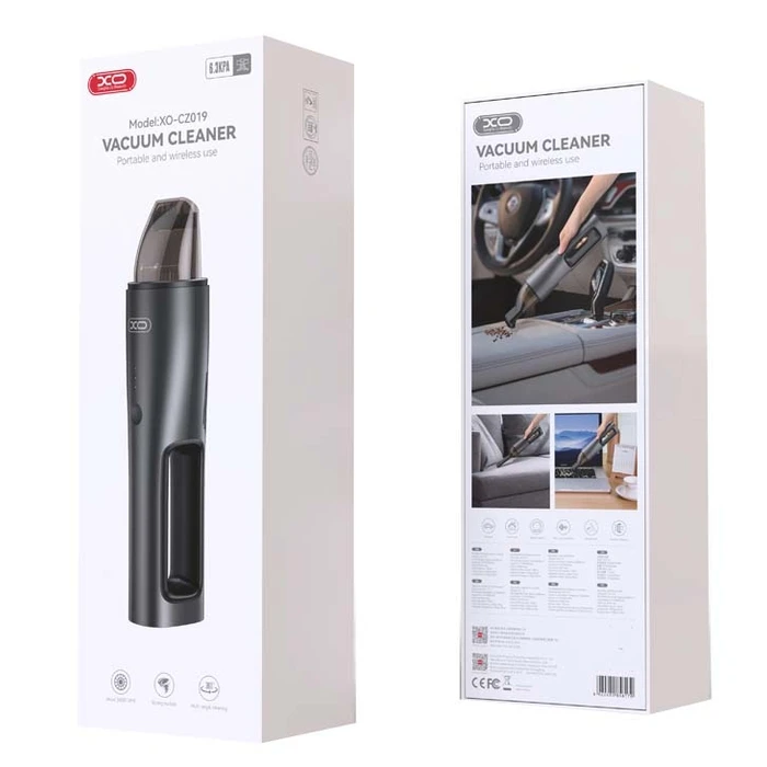 Σκουπάκι Χειρός XO CZ019 Smart και Αυτοκινήτου 5000mAh