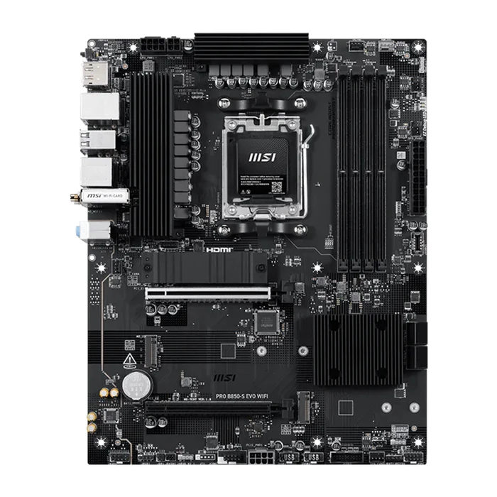 Motherboard MSI PRO B850-S EVO WIFI AMD AM5 B850 ATX