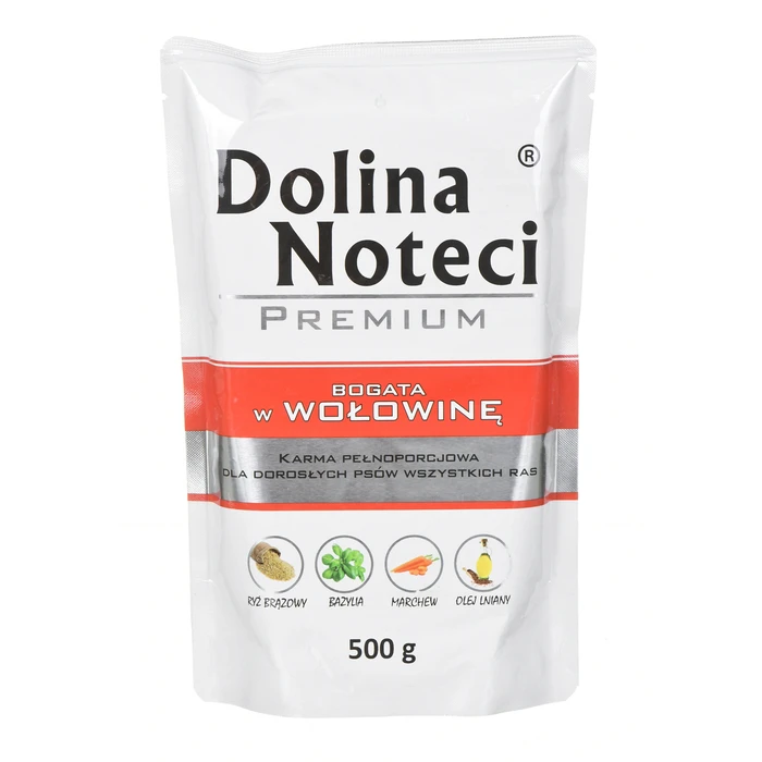 Υγρή Τροφή Σκύλων Dolina Noteci 5902921300007 moist Beef,Pork Adult 500 g