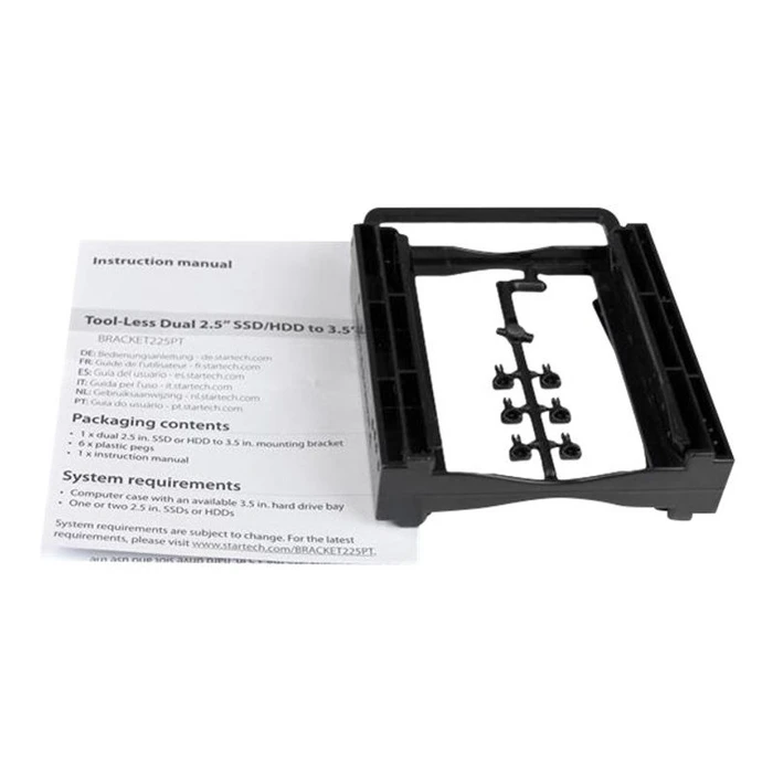 Πλαίσιο Για Σκληρούς Δίσκους StarTech Dual 2.5 SSD / HDD for 3.5 drive bay