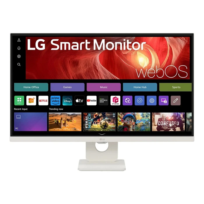 LG LCD Display 27U731SA-W 27 inch 4K UHD Smart Monitor