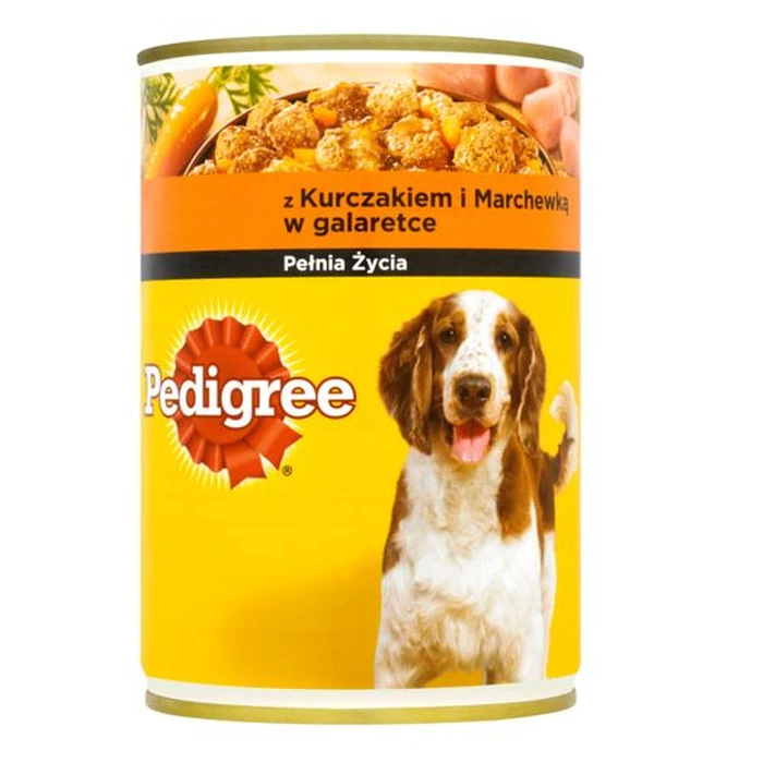 Υγρή Τροφή Σκύλων Pedigree with chicken and carrots in jelly 400g