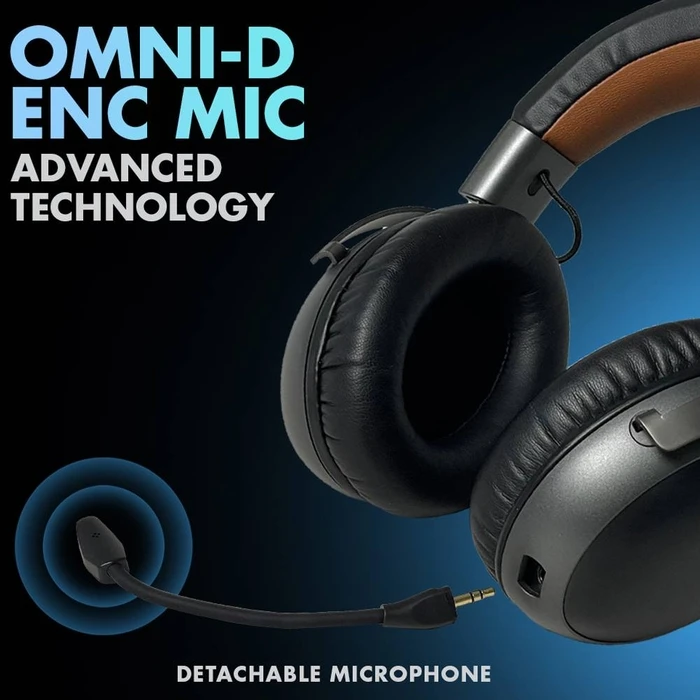 Gaming Headset Armaggeddon Edsp 7.1 Surround Quad-Mode Wireless Orion 7 Dune