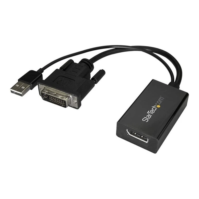 Αντάπτορας DVI StarTech to DisplayPort Adapter with USB Power - DVI-D - 1920 x 1200