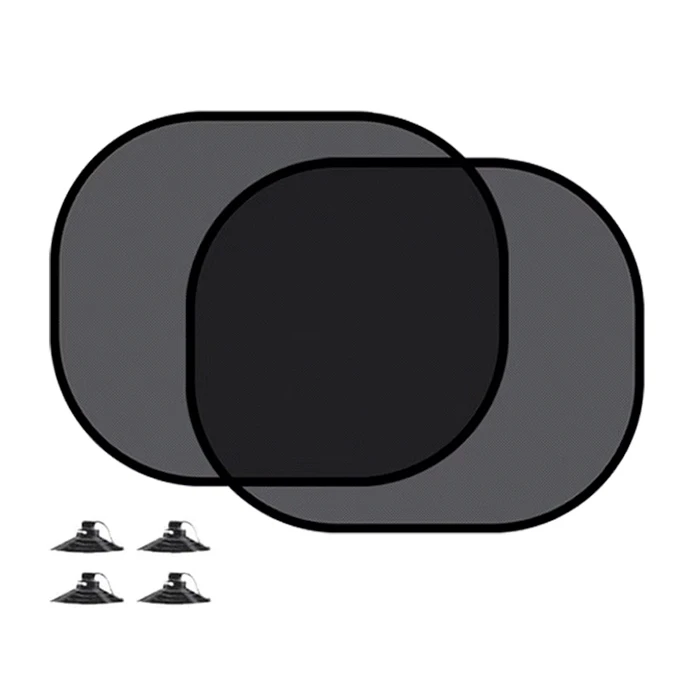 Σκίαστρα Αυτοκινήτου Da354, με Βεντούζα, 44X36.5Cm, 2Τμχ