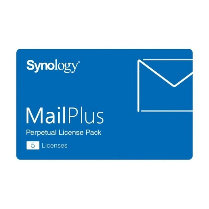 ʼδεια Synology MailPlus - license - 5 licenses - 5 email accounts