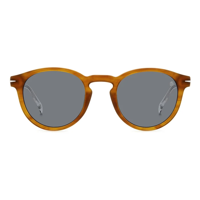 David Beckham Men's Sunglasses DB-1111-S-B4L/IR 50/23/145 Acetate Tortoiseshell Frame Grey Lenses UV400 Category 3