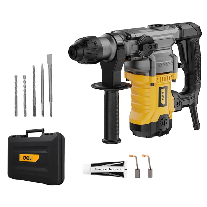 DELI DC369 Κρουστικό Σκαπτικό Ρεύματος 1500W 5.5J με SDS Plus