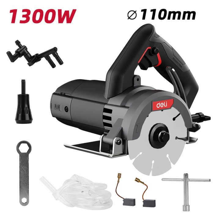 DELI Δισκοπρίονο Ρεύματος για Κοπή Μαρμάρου DE YS110 1E