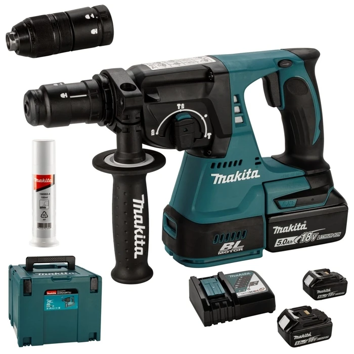 Makita DHR243RT3J Akku-Kombihammer με μπαταρίες 18V Li-Ion, SDS-Plus