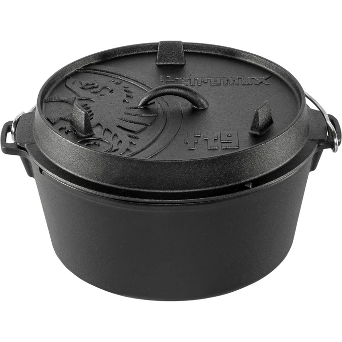 Πυρίμαχα σκεύη & γάστρες Petromax Feuertopf ft9-t χωρίς πόδια από χυτοσίδηρο 7.5 L