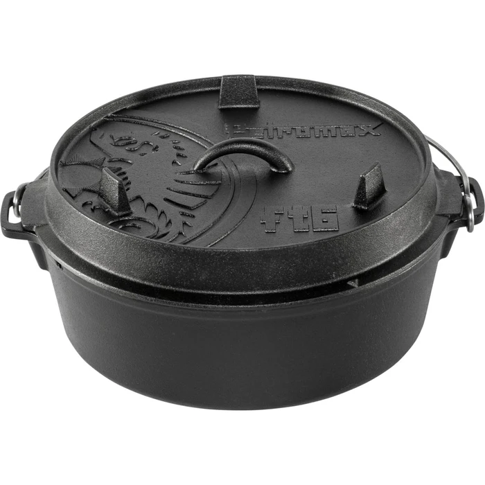 Πυρίμαχα σκεύη & γάστρες Petromax Feuertopf ft6-t χωρίς πόδια από μαντέμι 5.5-6.1 L