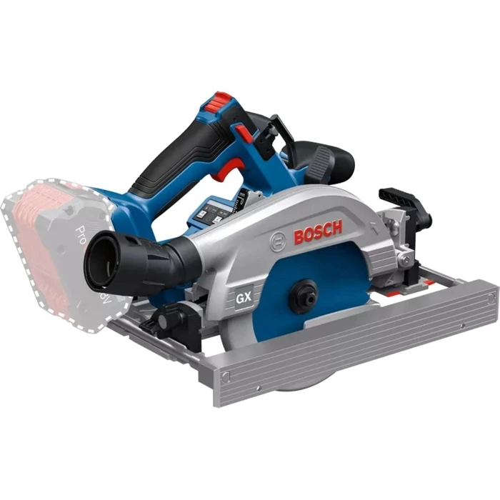 Bosch Professional GKS 18V-57-2 GX Κορδόνless Χειροπρίονο Δισκοπρίονο, L-BOXX