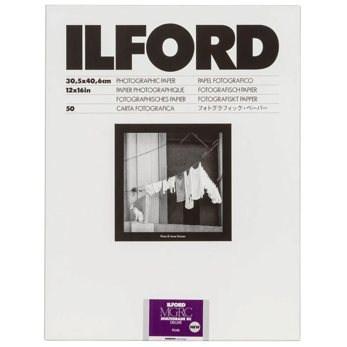 Φωτογραφικό χαρτί σε φύλλα Ilford Multigrade IV RC Deluxe MGD.44M 30x40, 1x50 φύλλα