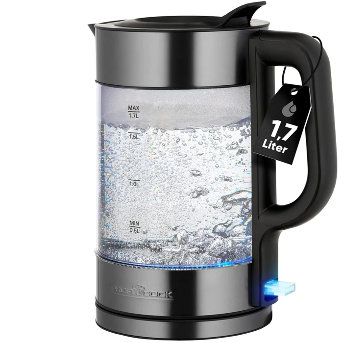 Βραστήρας ProfiCook PC-WKS 1322 G Darkinox LED 1,7L