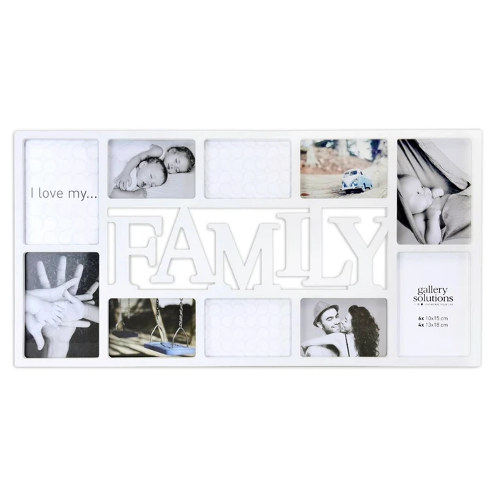 Gallery frame Nielsen Family Collage white Resin Gallery 8999331