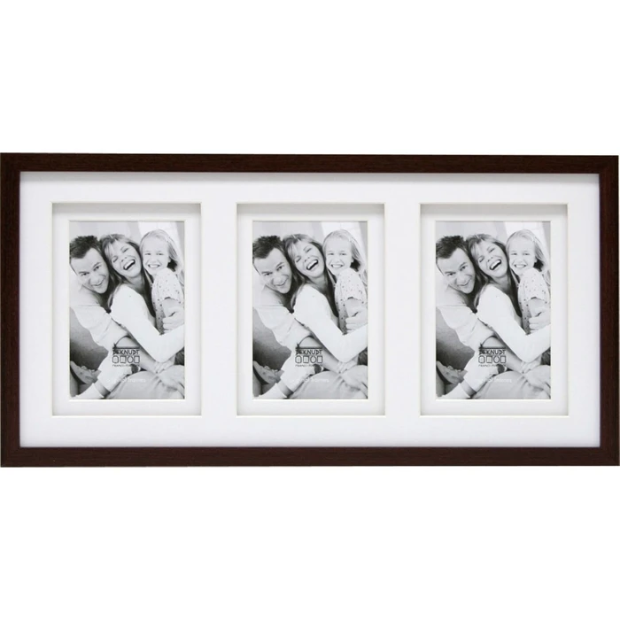 Κορνίζες γκαλερί Deknudt S65KQ3 3x15x20 Wood Gallery brown Passepartout