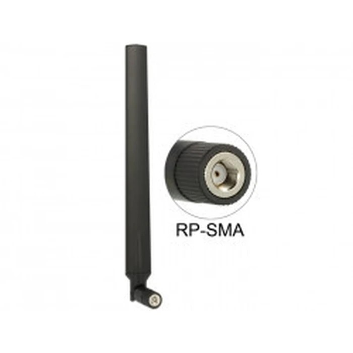 Εσωτερική Κεραία Δικτύου Delock RP-SMA 4-7dBi Kippgelenk Black