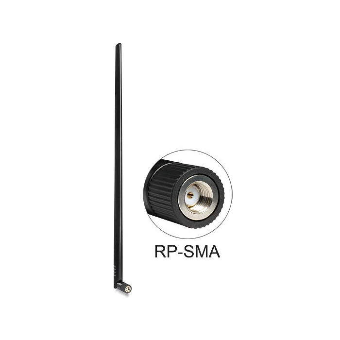 Εσωτερική Κεραία δικτύου Delock RP-SMA 9dBi Black