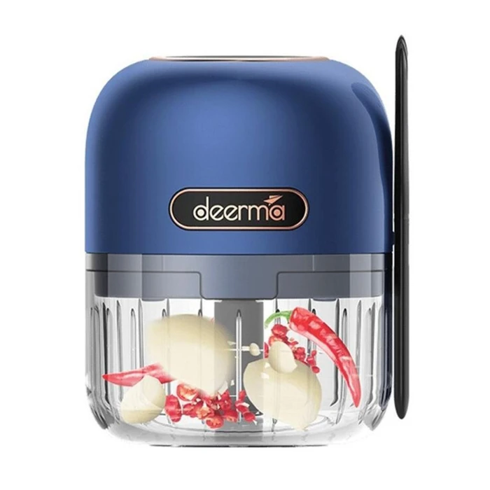 Deerma JS100 Πολυκόπτης Multi 40W με Δοχείο 150ml Μπλε