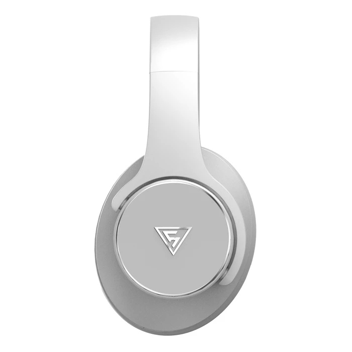 Headphones Doqaus DESIGN 1, ασύρματα & ενσύρματα, Φ40mm, 600mAh, γκρι