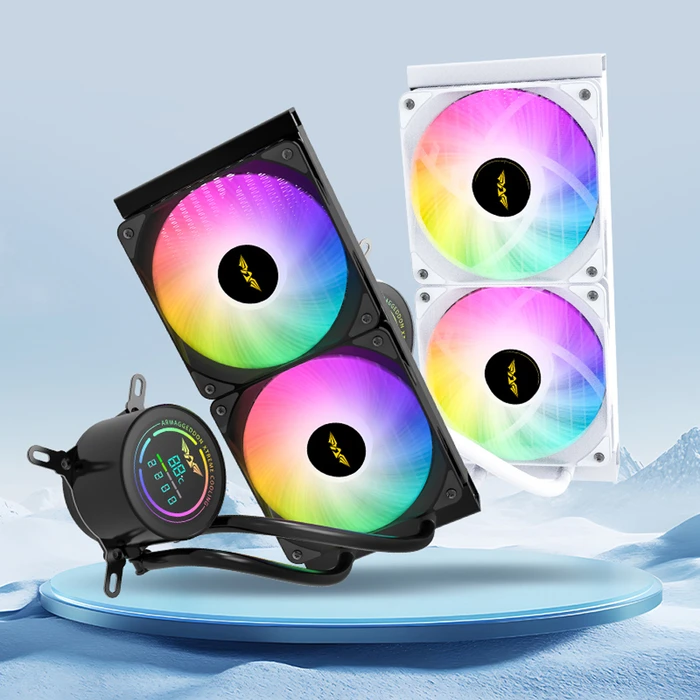 Armaggeddon A240 Υδρόψυξη AIO CPU 240mm με 2x120mm ARGB ανεμιστήρες