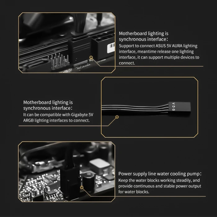 Armaggeddon A240 Υδρόψυξη AIO CPU 240mm με 2x120mm ARGB ανεμιστήρες