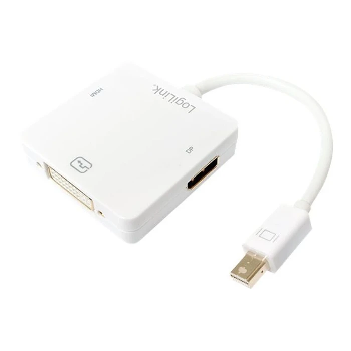 Αντάπτορας Mini DisplayPort LogiLink - to DVI, HDMI, DisplayPort
