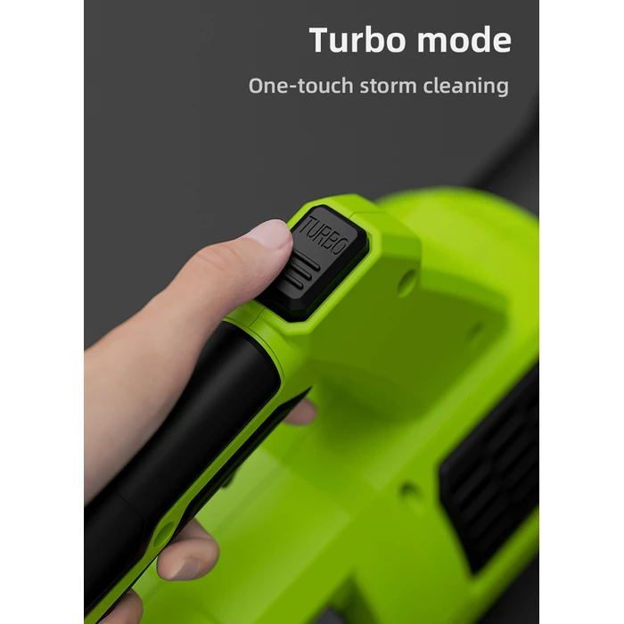 DELI DG012-1 20V Cordless Handheld Blower with 4Ah Battery & Charger, Variable Speed (Turbo)