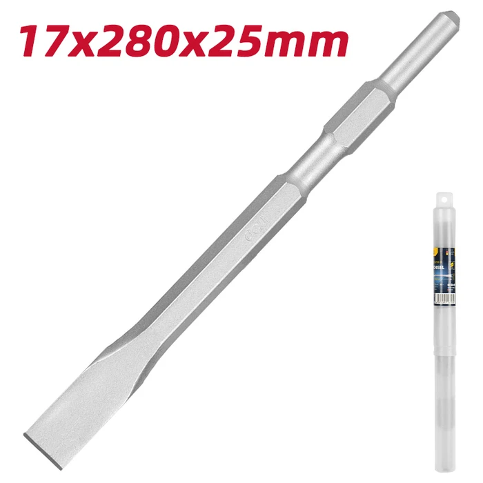 Καλέμι Deli DH-Hbz25280-E1 για Κρουστικό Δράπανο, Εξάγωνο, 25Mm, 280Mm