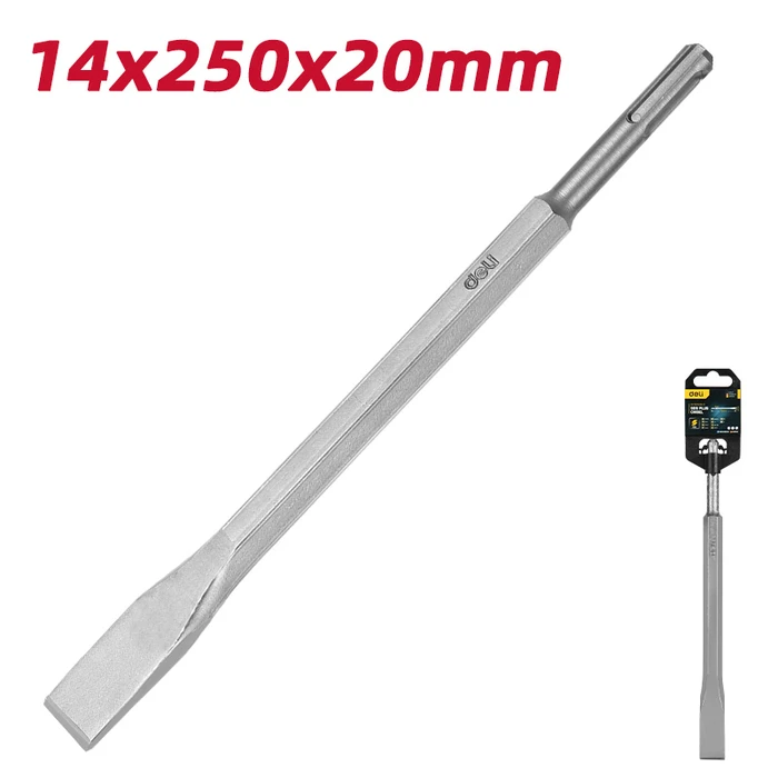 Καλέμι Deli DH-Ybz20250-E1 για Κρουστικό Δράπανο, Sds Plus, 20Mm, 250Mm