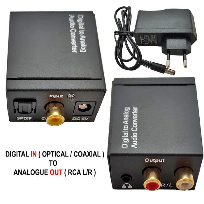 Αντάπτορας Ήχου Ψηφιακό σε Αναλογικό