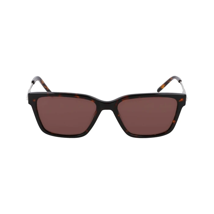 DKNY Women's Sunglasses DK713S-5617237, Metal Frame Brown, Brown Lenses (56/17/140 mm)