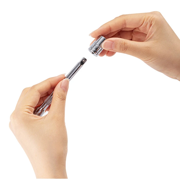 Σετ Καστάνια με Καρυδάκια Deli Dl0012T, 45 Δόντια, 1/4", 150Mm, 12Τμχ