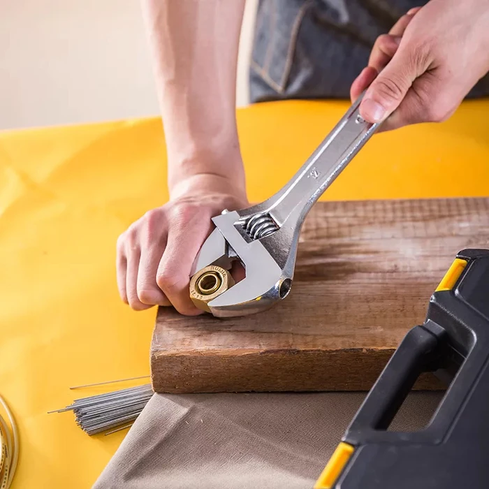 Deli Γαλλικό Κλειδί Dl012a, 12"/300mm, 0-36mm, Νίκελ