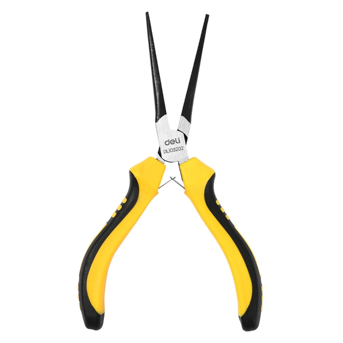 Μυτοτσίμπιδο Deli Ίσιο Dl103202 με Αντιολισθητικές Λαβές, 150Mm