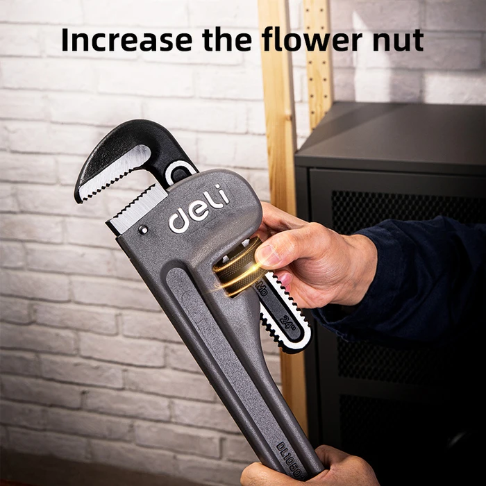 Κάβουρας Deli Υδραυλικού Dl105024, 24"/600Mm, Έως 73Mm