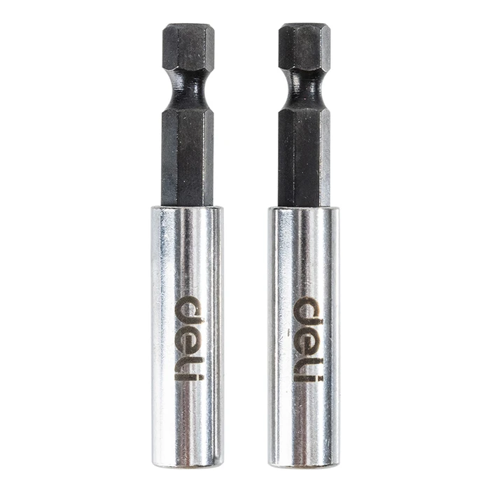 Αντάπτορες Μύτης Κατσαβιδιού Deli Dl106002 για Δραπανοκατσάβιδο, Εξάγωνη 60Mm, 2Τμχ