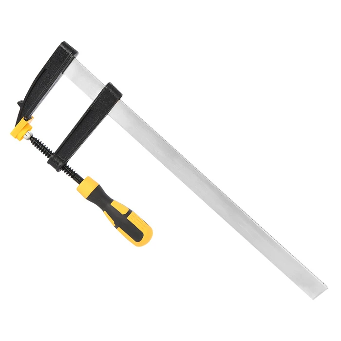 Σφιγκτήρας Deli Τύπου F Dl110525 με Μέγιστο Άνοιγμα 250Mm, Μαύρος