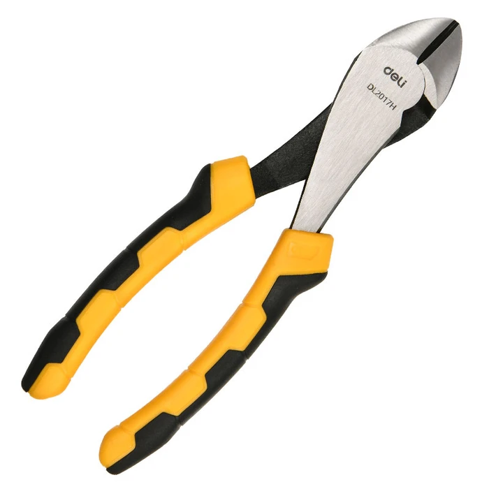 Πλαγιοκόφτης Deli Dl2017H με Αντιολισθητικές Λαβές, Heavy Duty, 180Mm