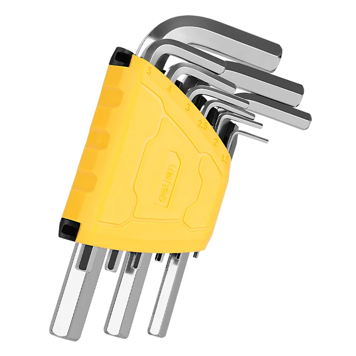 Σετ Κλειδιά Deli Allen Dl230009 σε Σχήμα L, 1.5-10Mm, 9Τμχ