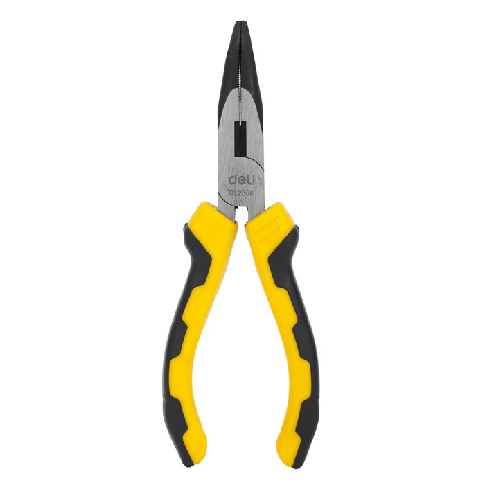 Μυτοτσίμπιδο Deli Κυρτό Dl2306 με Αντιολισθητικές Λαβές, 160Mm