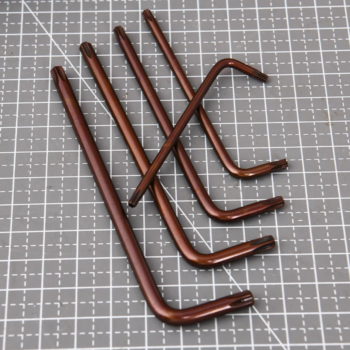 Σετ Κλειδιά Deli Torx Dl230707G σε Σχήμα L, T10-T50, 9Τμχ