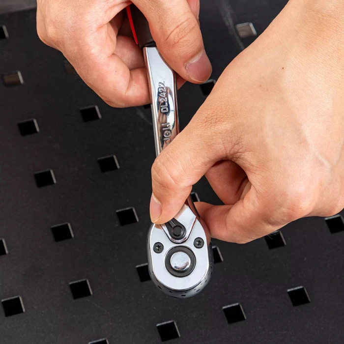 Deli Καστάνια Dl2422, 3/8", 72 Δόντια, Cr-V, 200mm