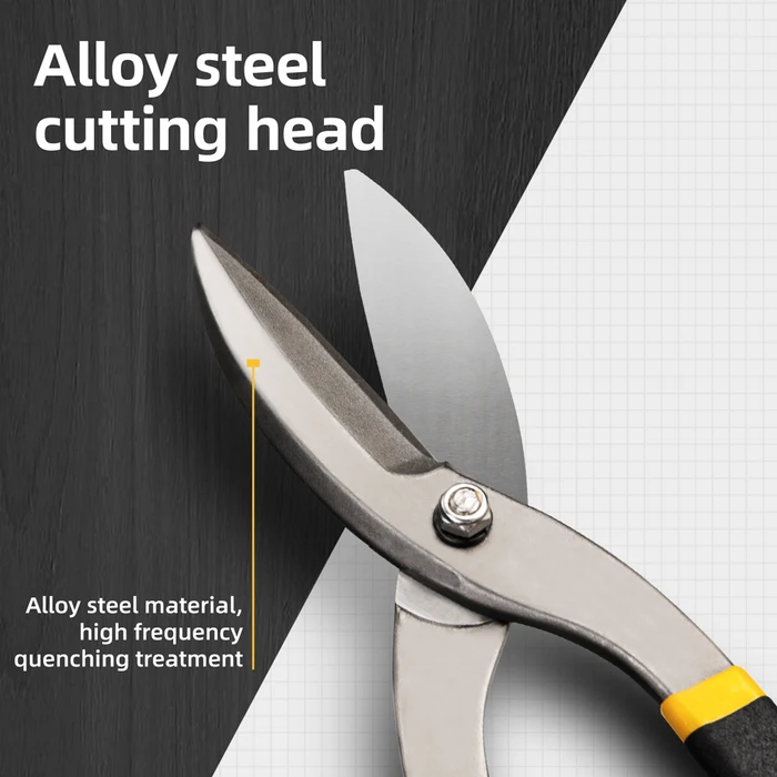 Ψαλίδι Λαμαρίνας Deli Dl25912 με Αντιολισθητικές Λαβές, 300Mm